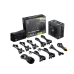 Блок питания ПК/ Power Supply MSI MAG A1250GL PCIE5, 1250W 80+ Gold (ATX, 3.1, PCIe 5.1, Full modular, 1x24(20+4)pin, 2xCPU 8(4+4)pin, 4xPCIe*2 8(6+2)pin, 1x12V-2x6, 15xSATA3, 4xMOLEX4pin, Active, 135x135mm, 150x150x86mm, APFC, black)