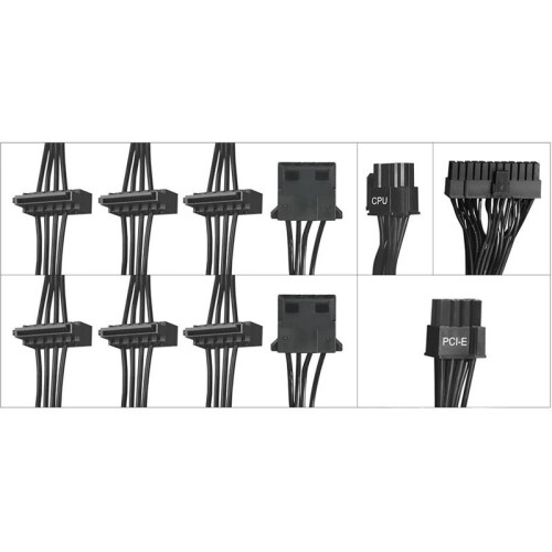 Блок питания Digma ATX 450W DPSU-450W-WH 80 PLUS WHITE (20+4pin) APFC 120mm fan 6xSATA RTL