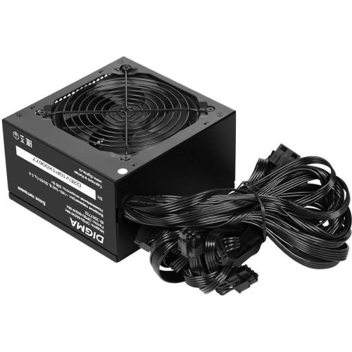 Блок питания Digma ATX 600W DPSU-600W-WH 80 PLUS WHITE (20+4pin) APFC 120mm fan 6xSATA RTL