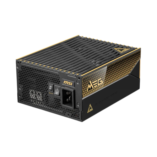 Блок питания ПК MSI MEG Ai1600T PCIE5 , 1600W, 80+ Titanium, полностью модульный, ATX 3.1, PCIE5.1, RTL