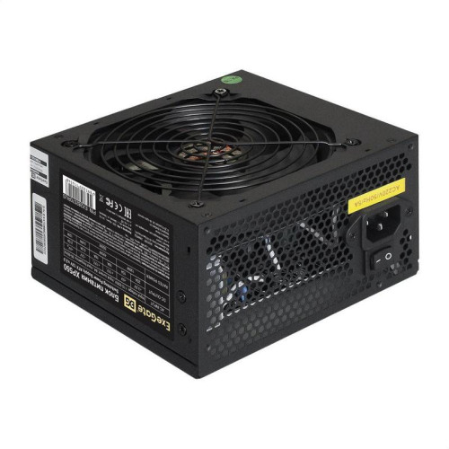 Блок питания Exegate ATX 550W XP550 (20+4pin) PPFC 120mm fan 3xSATA