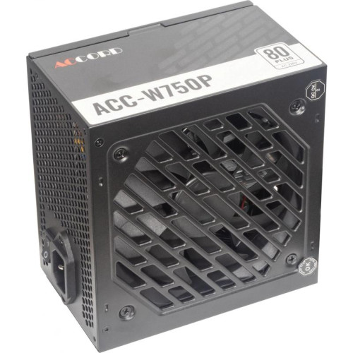 Блок питания Accord ATX 750W ACC-W750P 80 PLUS WHITE (20+4pin) 120mm fan 6xSATA RTL [ACC-W750P]