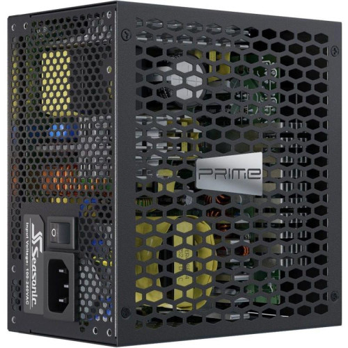 Блок питания Seasonic ATX 500W PRIME Fanless PX-500 80+ platinum 24pin APFC 8xSATA Cab Manag RTL [SSR-500PL]