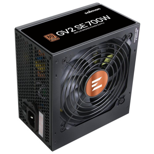 Блок питания ZALMAN ATX 700W 80+Bronze APFC 12cm fan GV2 SE 700W ZM700-GV2SE