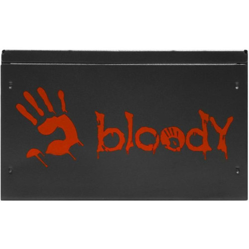 Блок питания Bloody ATX 750W BD-PS750G 80+ gold (20+4pin) APFC 120mm fan color LED 6xSATA Cab Manag RTL [BD-PS750G-MR]