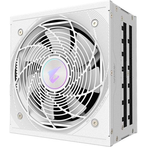 Блок питания Gigabyte ATX 1000W GP-AE1000PM PG5 ICE Gen.5 80+ platinum (20+4pin) APFC 120mm fan 8xSATA Cab Manag RTL [GP-AE1000PM PG5 ICE]