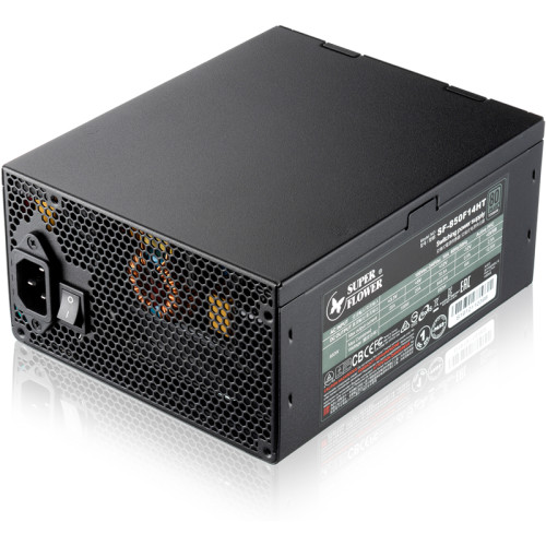 блок питания 850 Ватт/ Super Flower Power Supply Leadex Titanium, 850W, ATX, 140mm, 10xSATA, 4xPCI-E(6+2), 2xPCI-E(6), APFC, 80+ Titanium, Full Modular