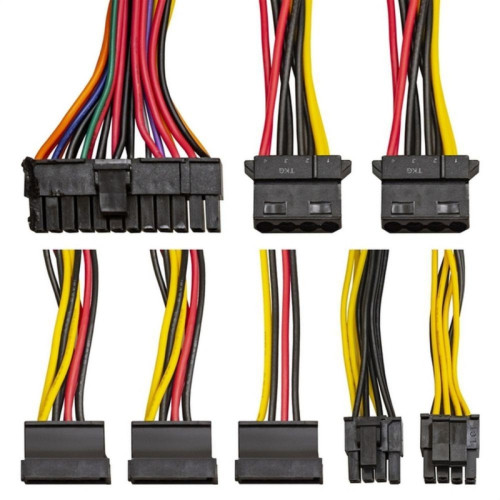 Блок питания 650W ExeGate CP650 (ATX, 8cm fan, 24pin, (4+4)pin, PCI-E, 3xSATA, 2xIDE)