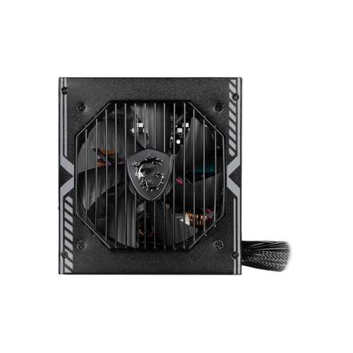 Блок питания ПК/ Power Supply MSI MAG A750BN PCIE5, 750W 80+ Bronze (ATX, 3.0, PCIe 5.0, Non modular, 1x24(20+4)pin, 2xCPU 8(4+4)pin, 2xPCIe*2 8(6+2)pin, 1x12VHPWR, 5xSATA3, 2xMOLEX4pin, Active, 120x120mm, 150x140x86mm, APFC, black)