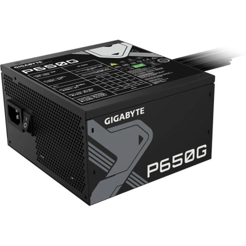 Блок питания Gigabyte ATX 650W GP-P650G 80+ gold (20+4pin) APFC 120mm fan 6xSATA RTL [GP-P650G]