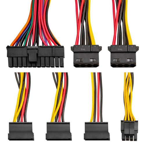 Блок питания 350W ExeGate UN350 (ATX, 12cm fan, 24pin, (4+4)pin, 3xSATA, 2xIDE)