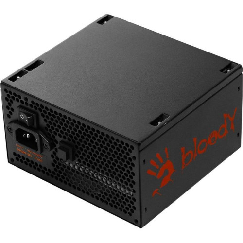 Блок питания Bloody ATX 750W BD-PS750G 80+ gold (20+4pin) APFC 120mm fan color LED 6xSATA Cab Manag RTL [BD-PS750G-MR]