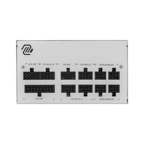 Блок питания MSI ATX 850W MAG A850GL WH PCIE5 80+ gold (20+4pin) APFC 120mm fan 8xSATA Cab Manag RTL [306-7ZP8A24-CE0]