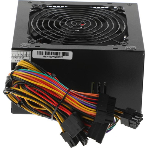 Блок питания Accord ATX 450W ACC-450W-12 (20+4pin) 120mm fan 4xSATA [ACC-450-12]