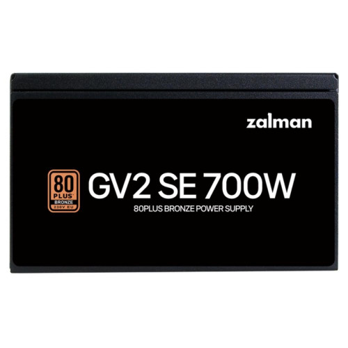 Блок питания ZALMAN ATX 700W 80+Bronze APFC 12cm fan GV2 SE 700W ZM700-GV2SE Блок питания ZALMAN ATX 700W 80+Bronze APFC 12cm fan GV2 SE 700W ZM700-GV2SE