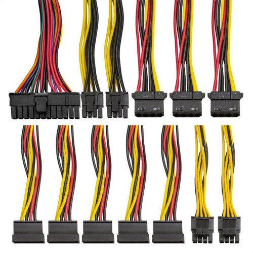 Блок питания EX244556RU 600W ExeGate UN600 (ATX, 12cm fan, 24pin, 2x(4+4)pin, 2xPCI-E, 5xSATA, 3xIDE