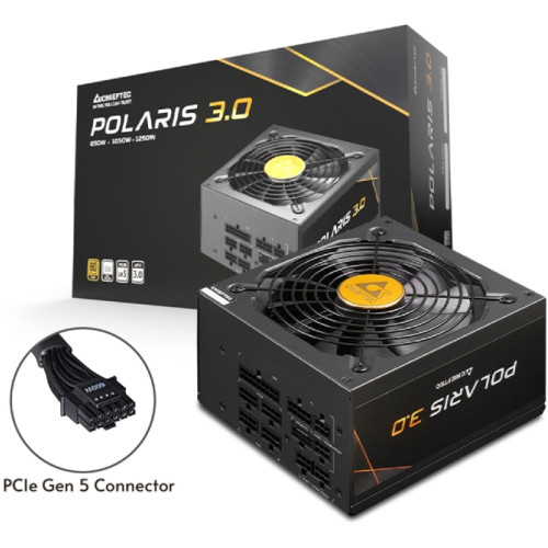 Блок питания Chieftec ATX 1050W Polaris PPS-1050FC-A3 80+ gold (20+4pin) APFC 135mm fan 12xSATA Cab Manag RTL [PPS-1050FC-A3]