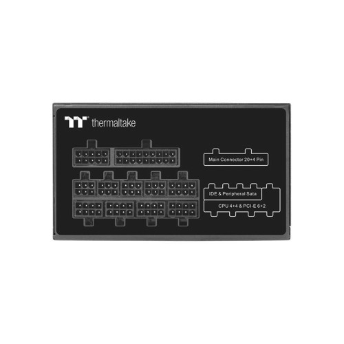 Блок питания Thermaltake ATX 650W Toughpower PF1 80+ platinum (20+4pin) APFC 140mm fan 9xSATA Cab Manag RTL