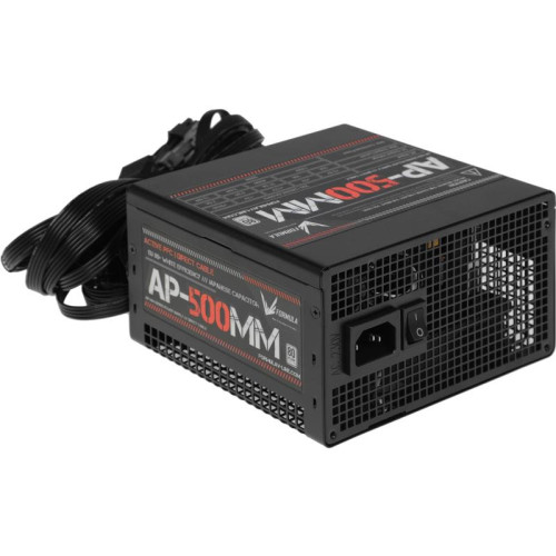 Блок питания Formula ATX 500W AP-500ММ 80 PLUS WHITE (20+4pin) APFC 120mm fan 6xSATA RTL