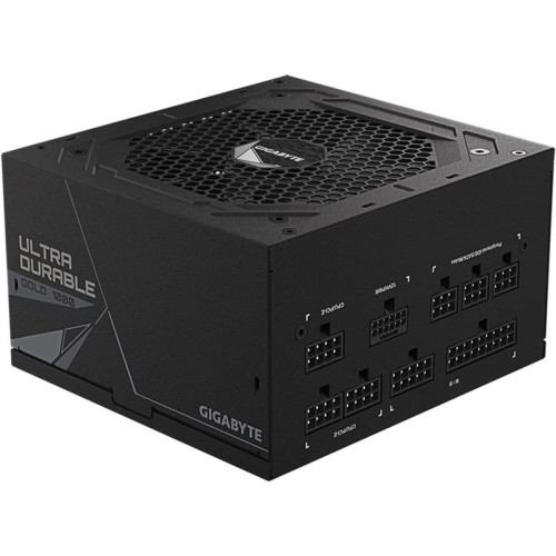 Блок питания Gigabyte ATX 1000W GP-UD1000GM PG5 Gen.5 80+ gold (20+4pin) APFC 120mm fan 8xSATA Cab Manag RTL [GP-UD1000GM PG5]