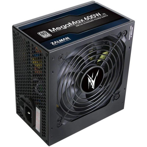 Блок питания Zalman ATX 600W ZM600-TXII V2 80+ (20+4pin) APFC 120mm fan 8xSATA RTL [ZM600-TXII V2]