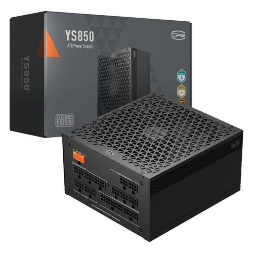 Блок питания PcCooler ATX 850W P5-YS850-G1F Gen.5 80+ gold (20+4pin) APFC 120mm fan 12xSATA Cab Manag RTL [P5-YS850-G1FFBK1-EU]