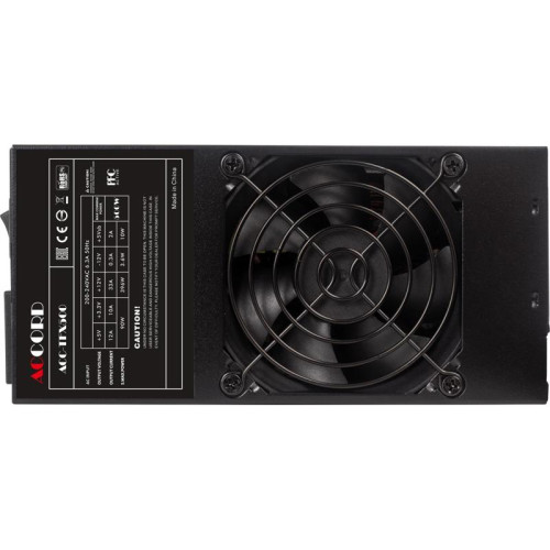 Блок питания Accord TFX 500W ACC-TFX500 80 PLUS WHITE (20+4pin) APFC 80mm fan 3xSATA RTL [ACC-TFX500 80+W]