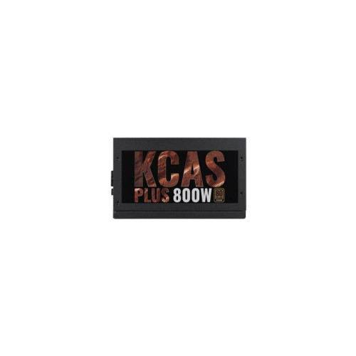 Блок питания Aerocool ATX 800W KCAS PLUS 800 80+ bronze (20+4pin) APFC 120mm fan 7xSATA RTL [KCAS-800W PLUS]