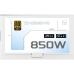 Блок питания 850W/ Power Supply Thermalright, 850W 80+ Gold (ATX, 3.1, PCIe 5.1, Full modular, 1x24(20+4)pin, 2xCPU 8(4+4)pin, 2xPCIe*2 8(6+2)pin, 1x12V-2x6, 8xSATA3, 3xMOLEX4pin, Active, 120x120mm, 150x140x86mm, APFC, OVP, UVP, SCP, OCP, OTP, OPP, white)