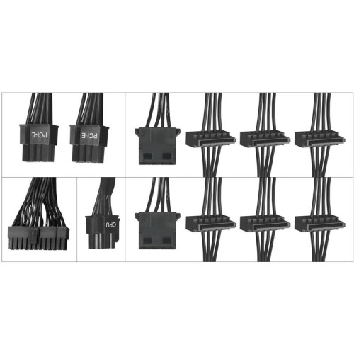 Блок питания Bloody ATX 550W BD-PS550B 80+ bronze (20+4pin) APFC 120mm fan 6xSATA RTL [BD-PS550B]