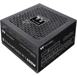 Блок питания Thermaltake ATX 650W Toughpower PF1 80+ platinum (20+4pin) APFC 140mm fan 9xSATA Cab Manag RTL