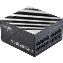 Блок питания Formula ATX 1200W VL-1200G5 MOD Gen.5 80+ gold (20+4pin) APFC 140mm fan lt.blue LED 7xSATA Cab Manag RTL [VL-1200G5 MOD]