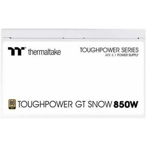 Блок питания Thermaltake ATX 850W Toughpower GT Gen.5 SNOW 80+ gold (20+4pin) APFC 140mm fan 9xSATA Cab Manag RTL [PS-TPT-0850FNFAGE-W]