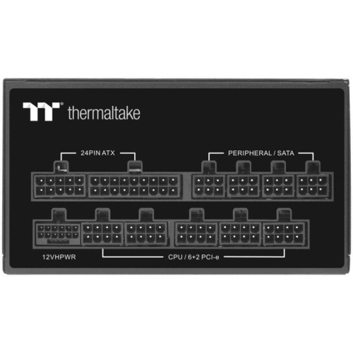 Блок питания Thermaltake ATX 1200W Toughpower GF A3 Gen.5 80+ gold 24pin APFC 140mm fan 12xSATA Cab Manag RTL [PS-TPD-1200FNFAGE-H]