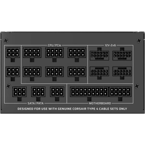 Блоки питания/ Power Supply Corsair WS3000, Model RPS0237, 3000W 80+ Platinum (ATX, 3.1, PCIe 5.1, Full modular, 1x24(20+4)pin, 4x12V-2x6, 2x4+4-pin CPU +12V (EPS), 6x4-pin Molex, 8x6+2-pin PCIe, 9xSATA3, Active, 140x140mm, 175x150x86mm, APFC, Power cable