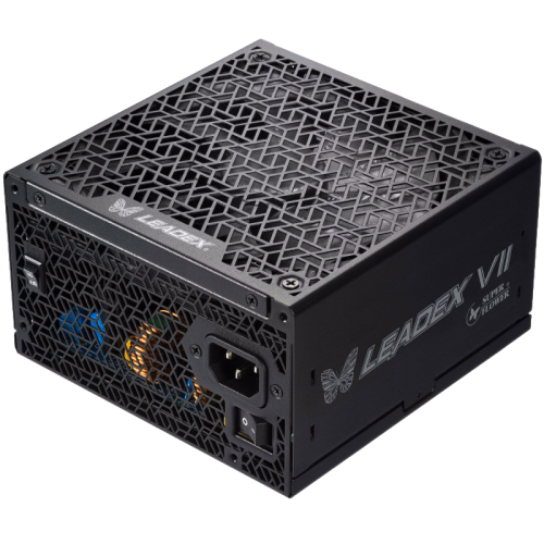 блок питания 1200 Ватт/ Super Flower Power Supply Leadex VII Platinum PRO, 1200W, ATX 3.0, 140mm, 12xSATA, 4xPCI-E(6+2), 1x12VHPWR(12+4), APFC, 80+ Platinum, Full Modular