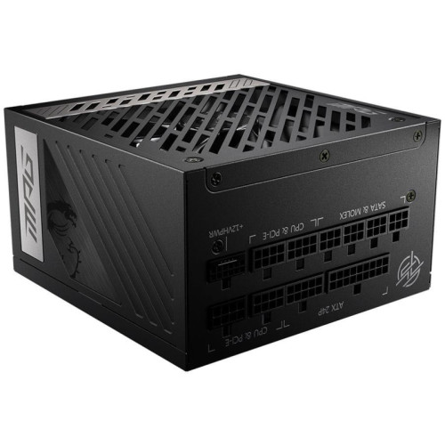 Блок питания MSI ATX 1000W MPG A1000G 80+ gold 24pin APFC 135mm fan 12xSATA Cab Manag RTL [306-7ZP7C11-CE0]