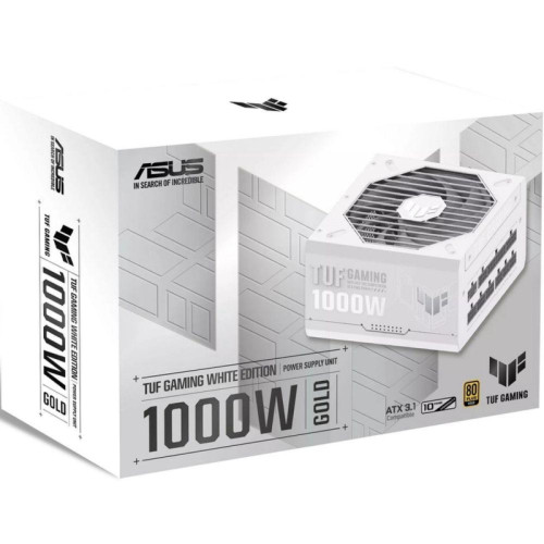 Блок питания ASUS TUF-GAMING-1000G-WHITE /PSU, CE+UK (90YE00S5-B0NA00) Блок питания ASUS TUF-GAMING-1000G-WHITE /PSU, CE+UK (90YE00S5-B0NA00)