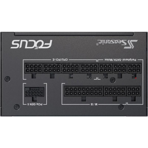 Блок питания Seasonic ATX 750W Focus GX-750 80+ gold (20+4pin) APFC 135mm fan 10xSATA Cab Manag RTL [GX-750 V4 SRP-FGX751-A5A32SF]