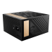 Блок питания ПК/ Power Supply MSI MEG Ai1300P PCIE5, 1300W 80+ Platinum (ATX, 3.1, PCIe 5.1, Full modular, 1x24(20+4)pin, 1xCPU 8(4+4)pin, 8xPCIe*2 8(6+2)pin, 1x12VHPWR, 16xSATA3, 4xMOLEX4pin, Active, 120x120mm, 160x150x86mm, APFC, black)
