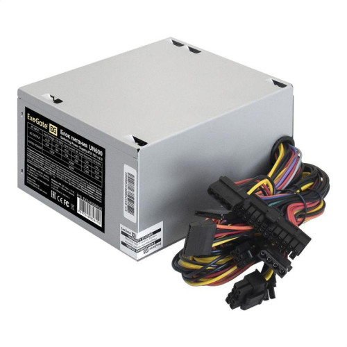 Блок питания EX244556RU 600W ExeGate UN600 (ATX, 12cm fan, 24pin, 2x(4+4)pin, 2xPCI-E, 5xSATA, 3xIDE