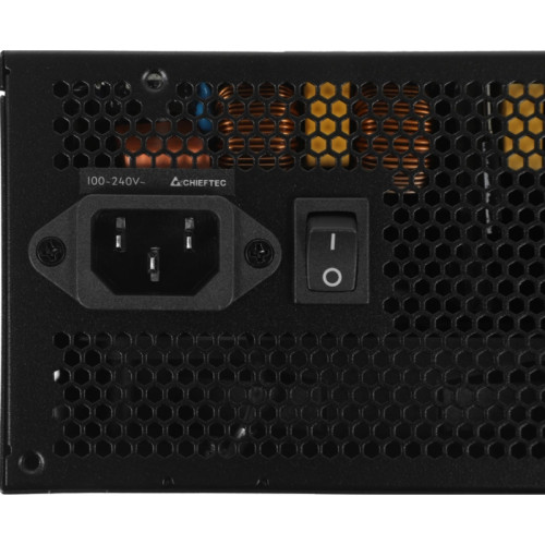 Блок питания Chieftec ATX 650W PowerUp GPX-650FC 80+ gold 24pin APFC 120mm fan 9xSATA Cab Manag RTL [GPX-650FC]