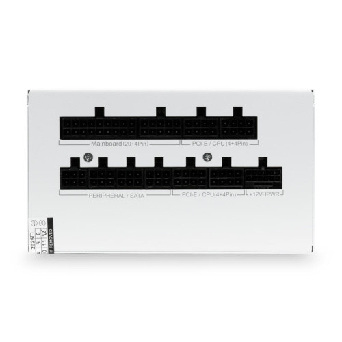 Блок питания/ HSPD, 850W 80+ Gold (ATX, 3.1, PCIe 5.1, Full modular, 1x24(20+4)pin mesh 550mm, 2xCPU 8(4+4)pin 700mm, 2xPCIe*2 8(6+2)pin 600+150mm, 1x12VHPWR PCIe 5.1 12+4pin 600W 600mm, 3xSATA*3 450+150+150mm, 1xMOLEX4pin*3 450+150+150mm , Active, 120x12
