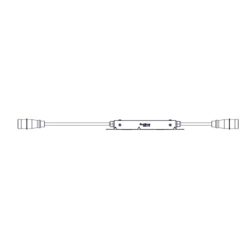 PRP, with monitoring, Uniprom series, 0/1U, 400V, 3Ph, 32A, IEC309 input, IEC309 output