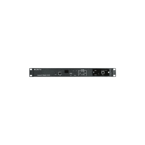 Блок распределения питания «Nerpa PU» IRON ATS Monitored (Outlet Level), EC, 1U, single phase, input 2 х IEC320 C20 inlet outputs 8 x IEC320 C13; 1 x IEC320 C19