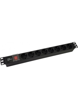 Блок распределения питания NTSS NTSS-PDU-DA1016 гор.размещ. 8xSchuko базовые 10A C14