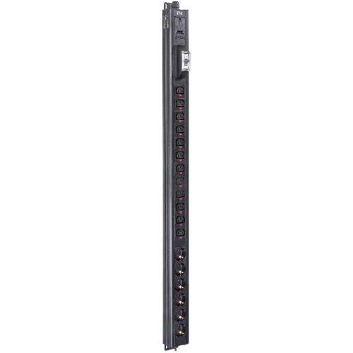 ITK BASE PDU PV1111 23U 1ф 16А 6SCHUKO 12C13 3м IEC60309