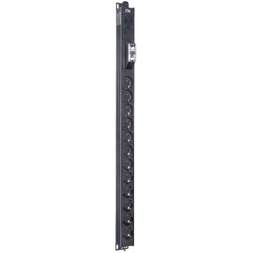 ITK BASE PDU PV0111 18U 1ф 16А 12SCHUKO 2,6м SCHUKO