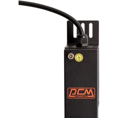 Блок распределения питания Powercom PDU-32AVMS24-14C3-10C9-1P