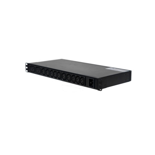 БРП Uniprom, управляемый, 1U, 240В, 1Ф, 16A, 10xC13 2xC19, 2м кабель, IEC320 C20
